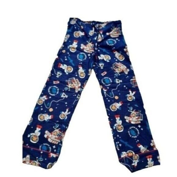 Vintage Paul Frank Limited Edition Pajama Set, Space Julius, Blue, Size Medium - Picture 7 of 9